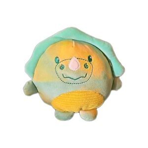 Animal Adventure Spring Squish Plush Dinosaur 6” Stuffed Animal Green/ Yellow